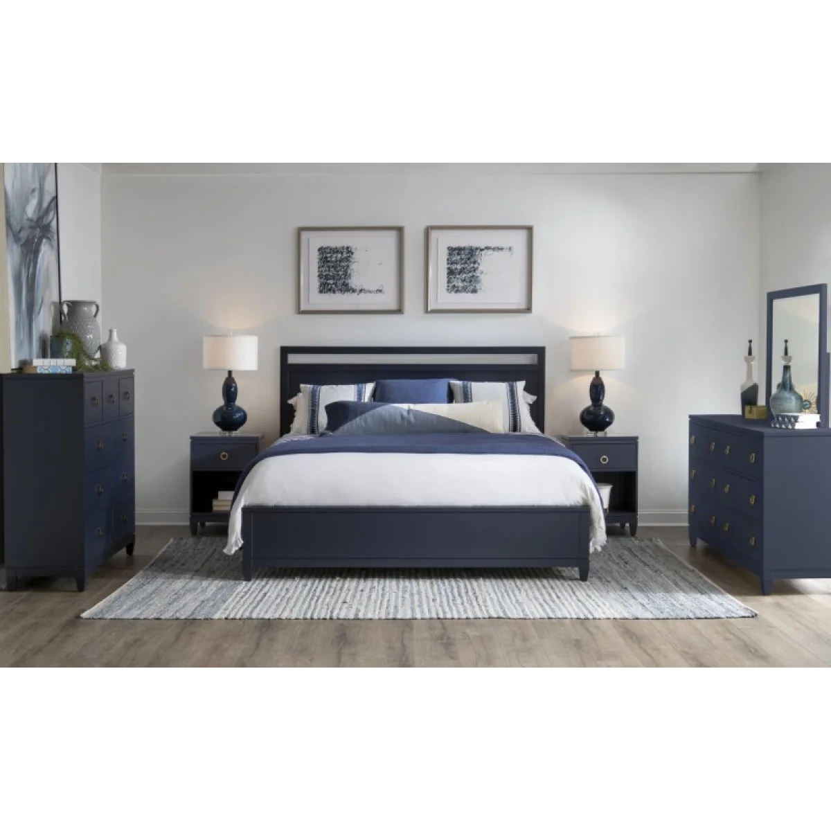Dresser Blue Finish Dressers blue 8