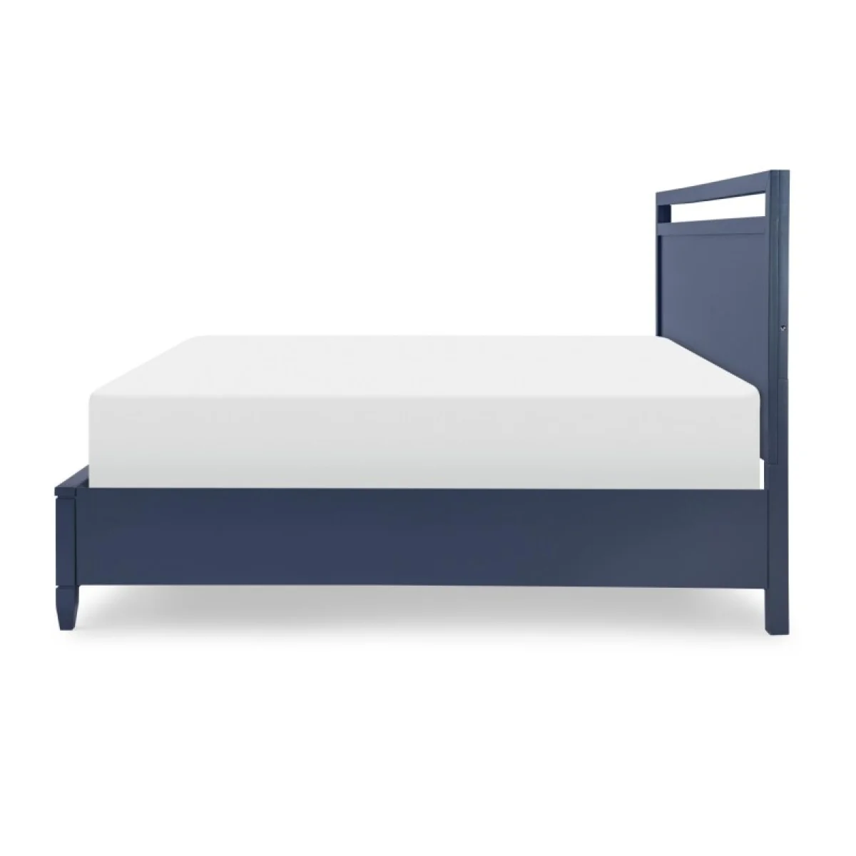 Complete Panel Bed W Storage Queen 5/0 Blue Finish Beds Beds 7
