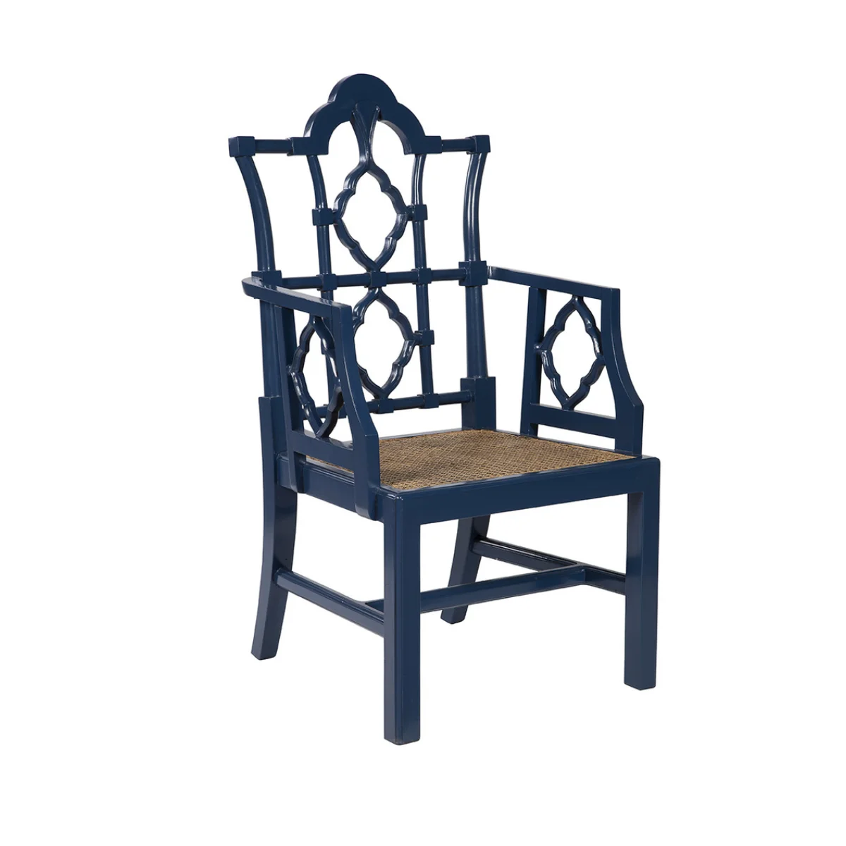 Blue Italian Arm Chair Chairs blue 4