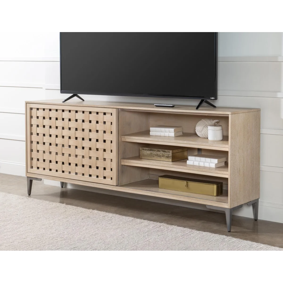 Entertainment Console Entertainment Stands Brown 6