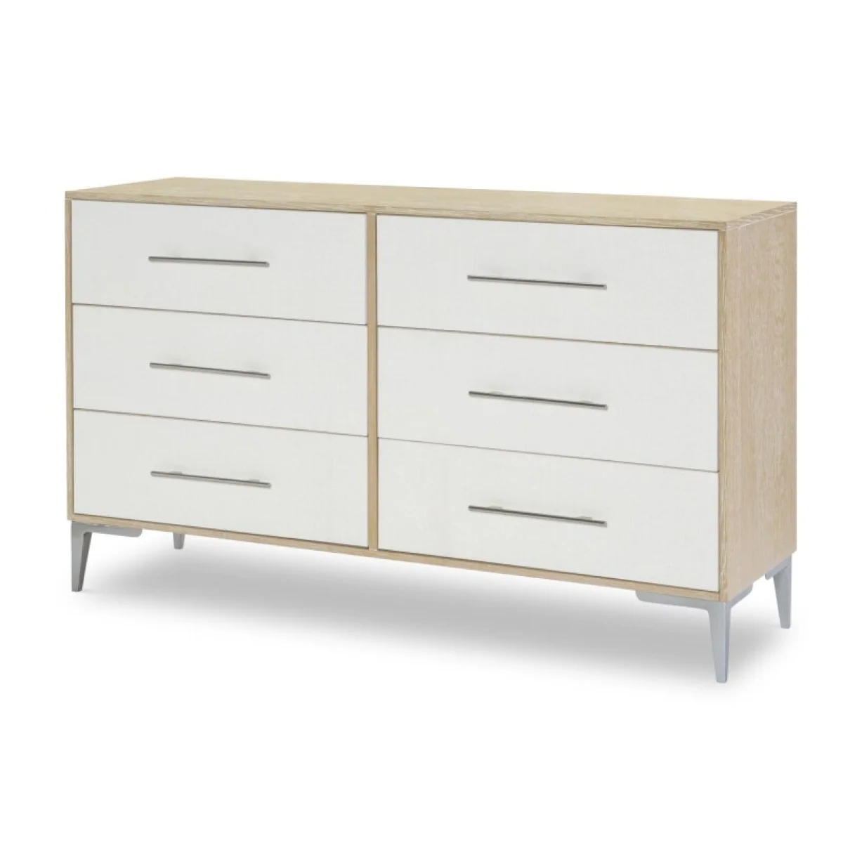 6 Drawer Dresser Dressers Cream 4
