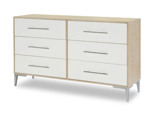 6 Drawer Dresser Dressers Cream
