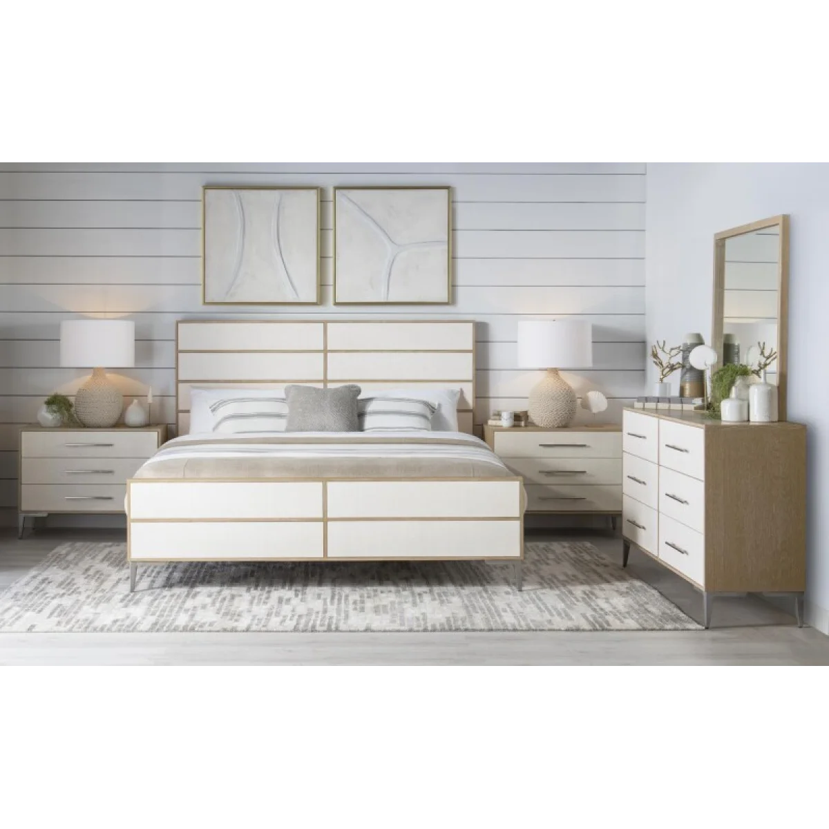 6 Drawer Dresser Dressers Cream 8