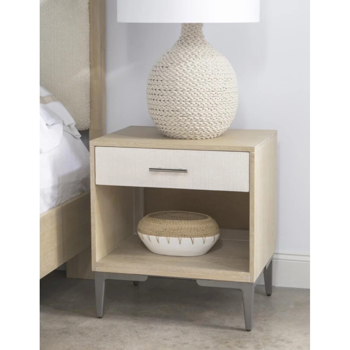 Open Night Stand Nightstands Cream 6