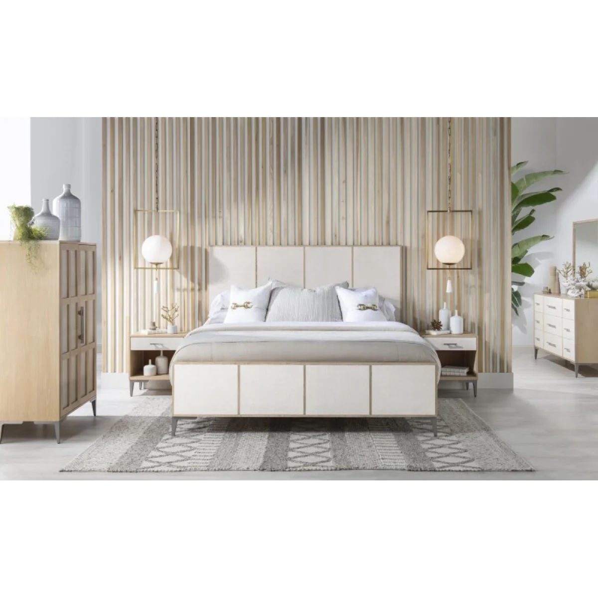 Open Night Stand Nightstands Cream 8