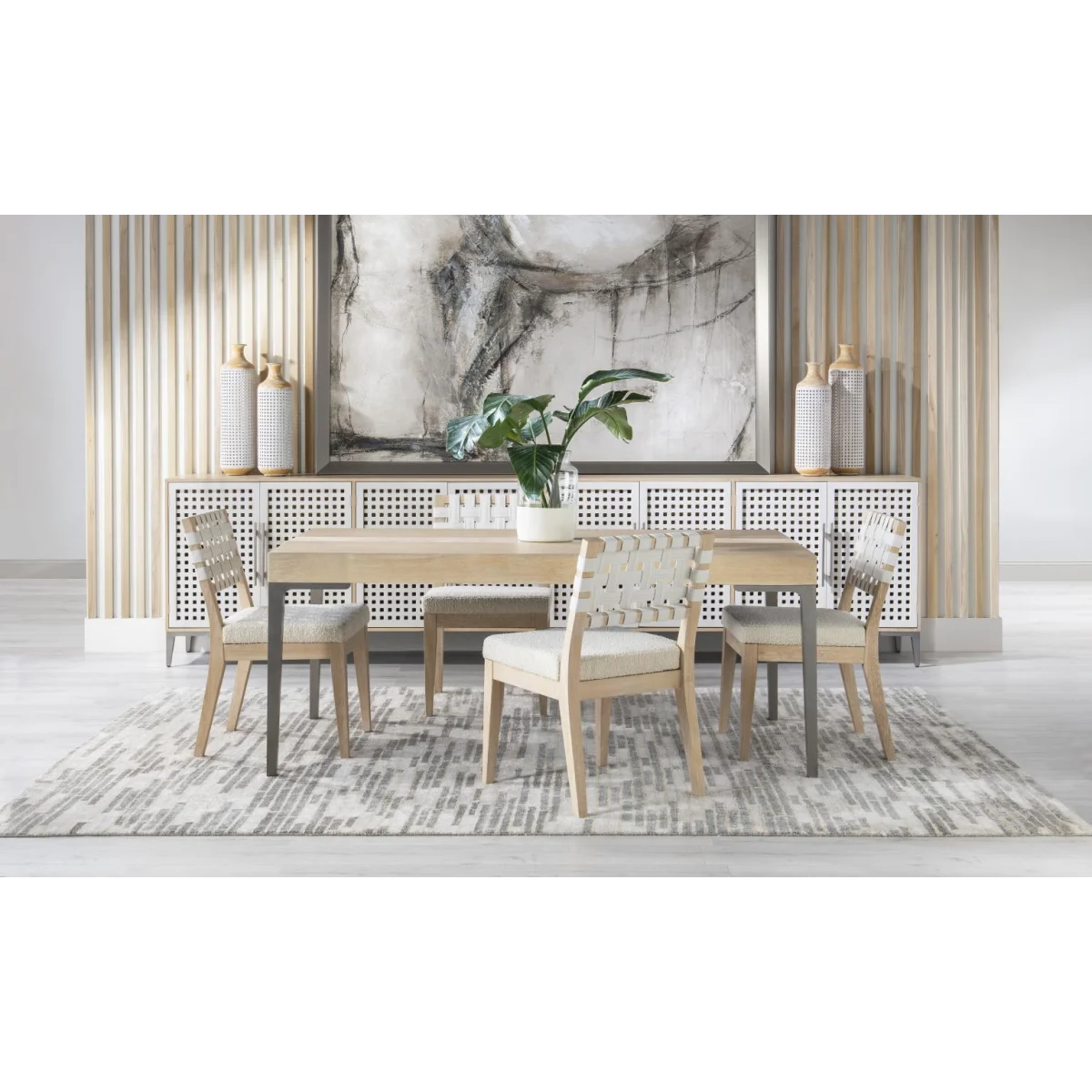 Woven Strap Back Side Chair Chairs & Benches Chairs & Benches 9
