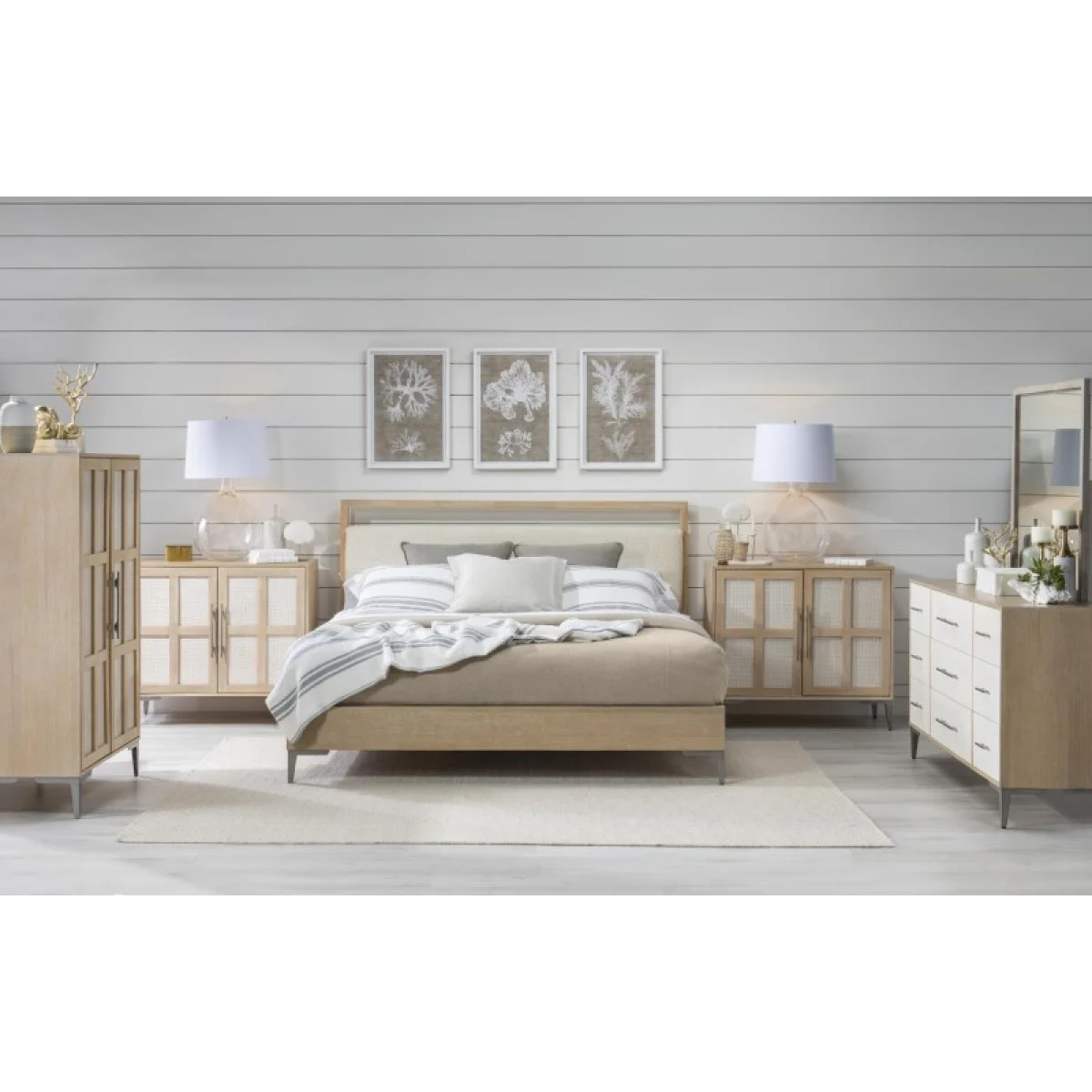 Complete Upholstered Bed King 6/6 Beds Beds 8