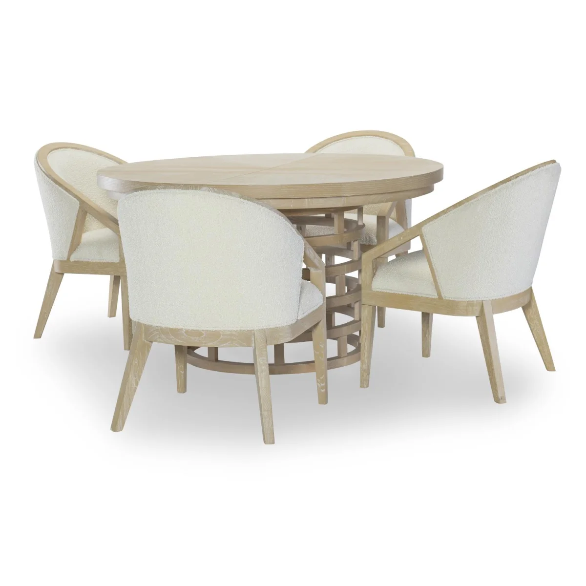 Round Table Dining Tables Cream 16