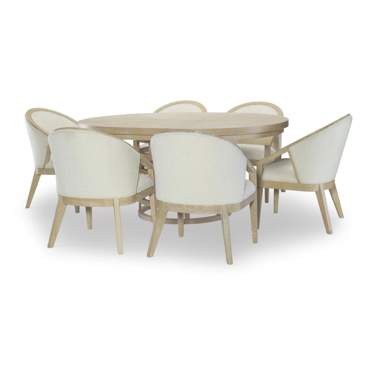 Round Table Dining Tables Cream 17