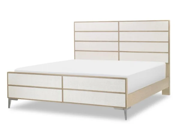 Complete Rattan Panel Bed King 6/6 Beds Beds