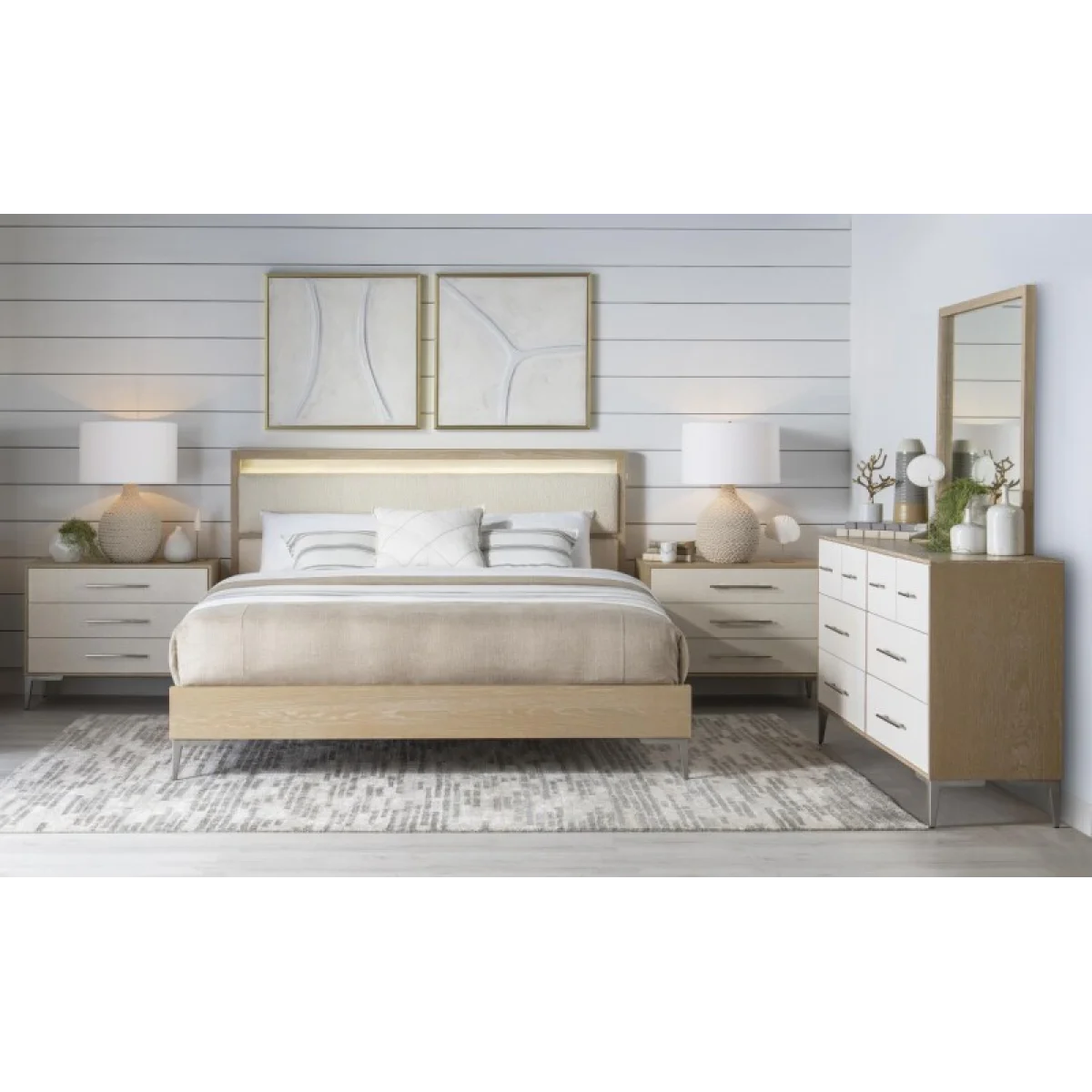 Complete Upholstered Bed King 6/6 Beds Beds 8