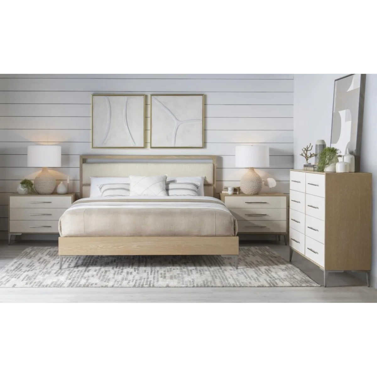 Complete Upholstered Bed King 6/6 Beds Beds 9