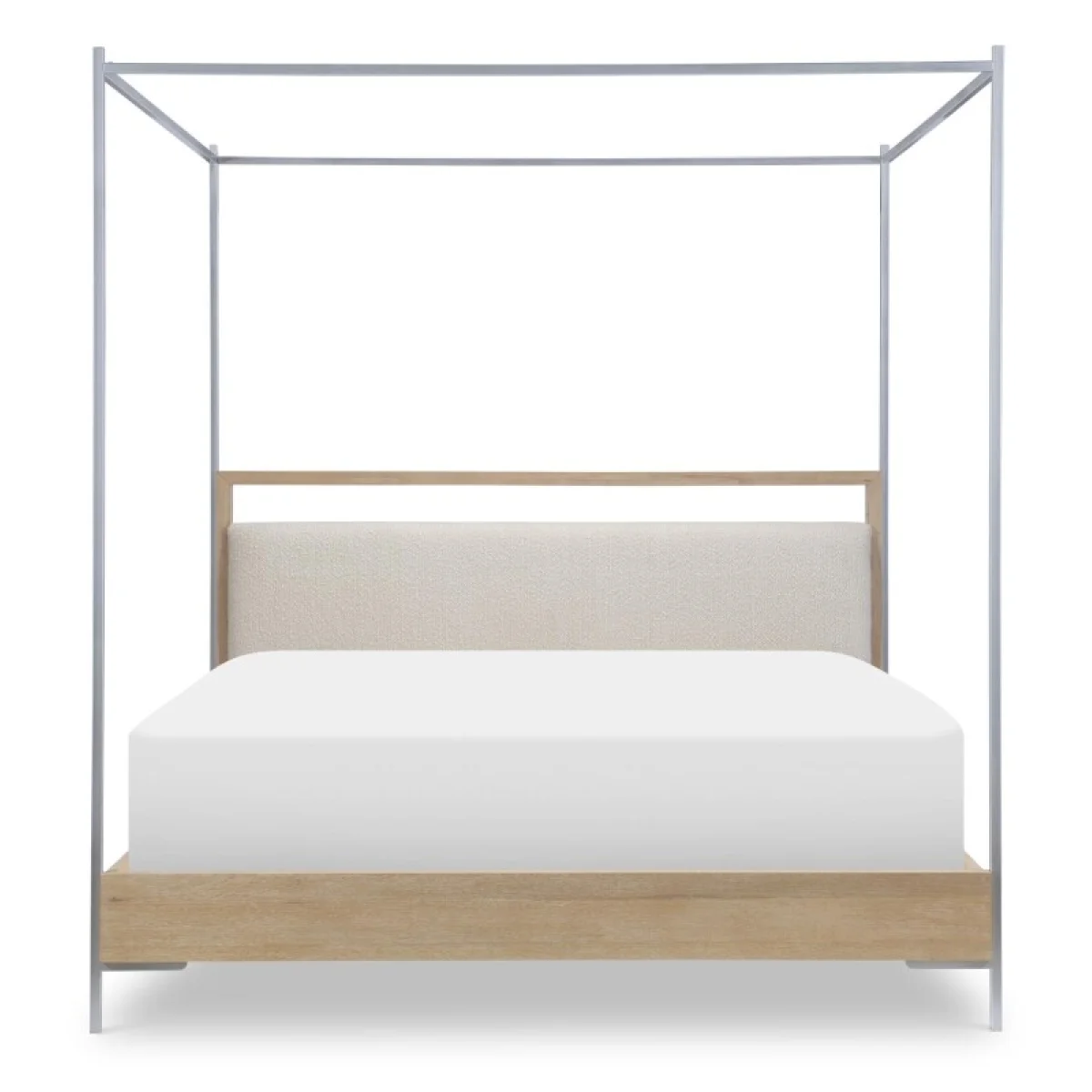 Complete Upholstered Bed W Canopy 50 Beds Beds 6