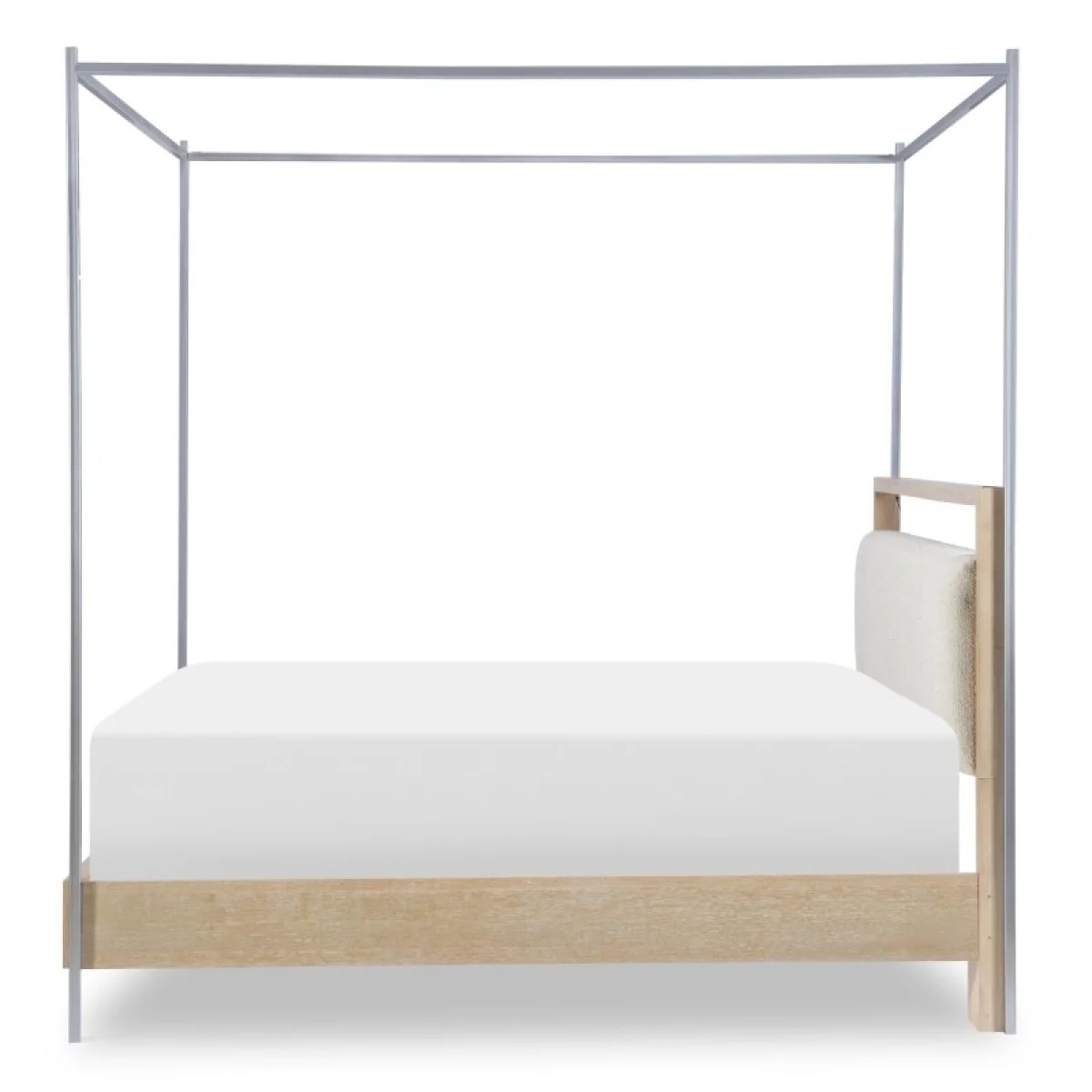 Complete Upholstered Bed W Canopy 50 Beds Beds 7