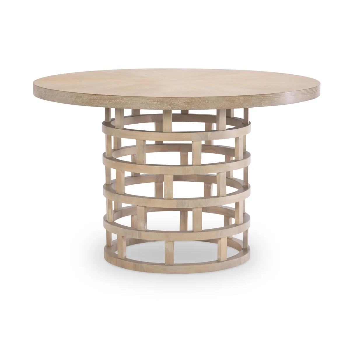 Complete Round Pedestal Table Dining Sets Brown 4
