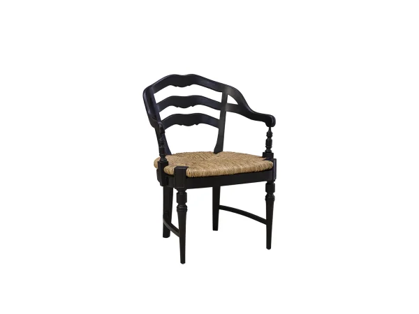 Black Maverick Arm Chair Chairs black