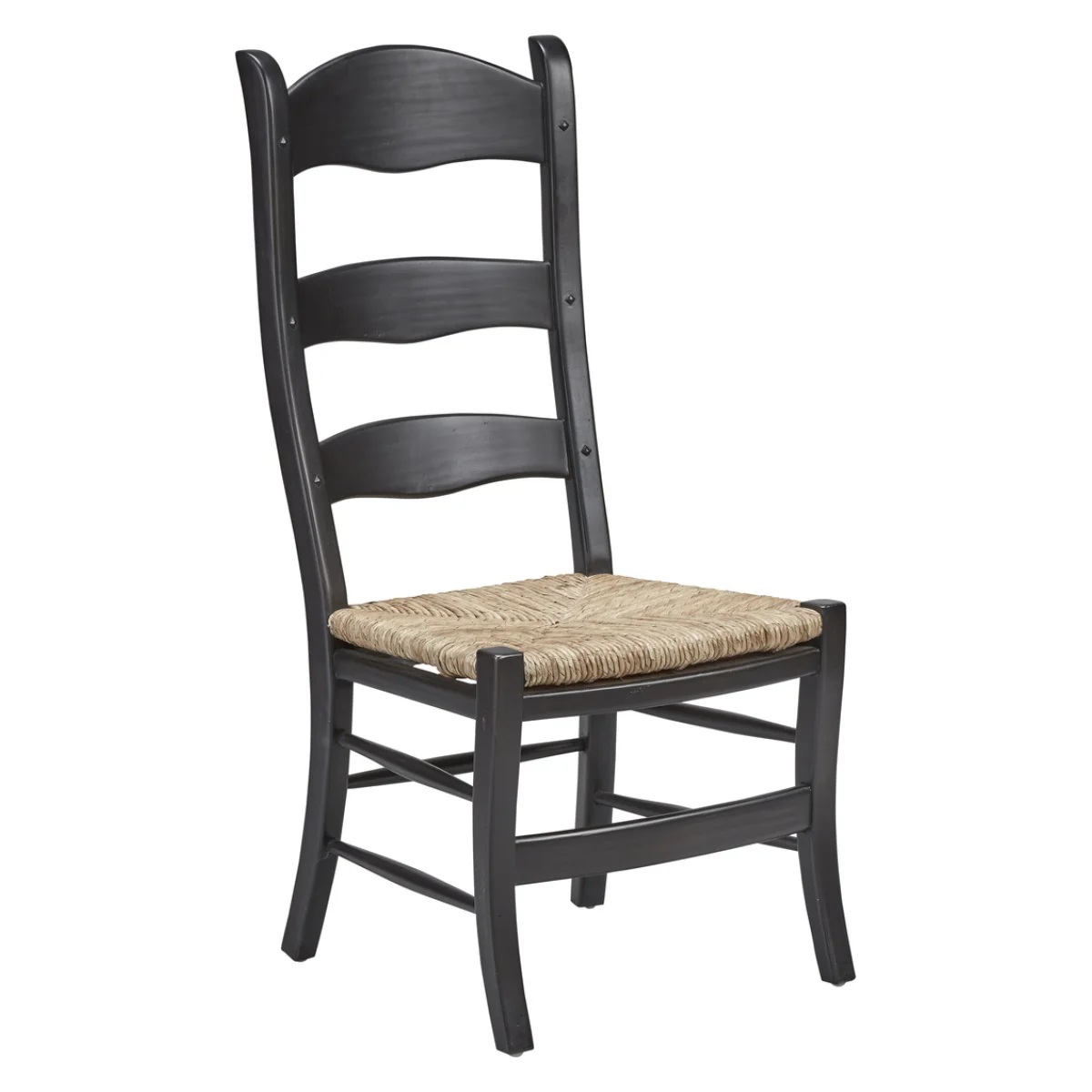 Crawford Ladderback Side Chair Chairs & Benches black 4