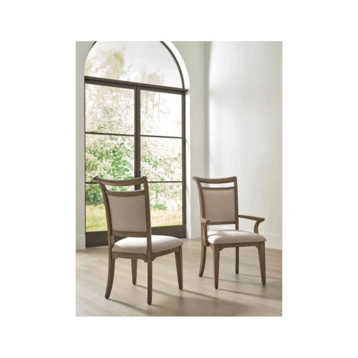 Carmine Phifer Upholstered Back Side Chair Chairs & Benches American Drew 4