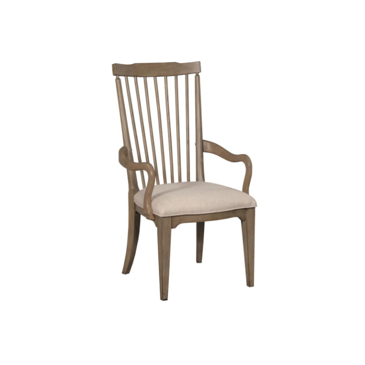 Carmine Vincent Spindle Back Arm Chair Chairs & Benches American Drew 8
