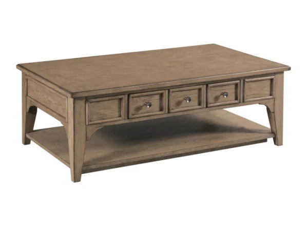Carmine Beatrix Rectangular Coffee Table Cocktail & Coffee Tables black
