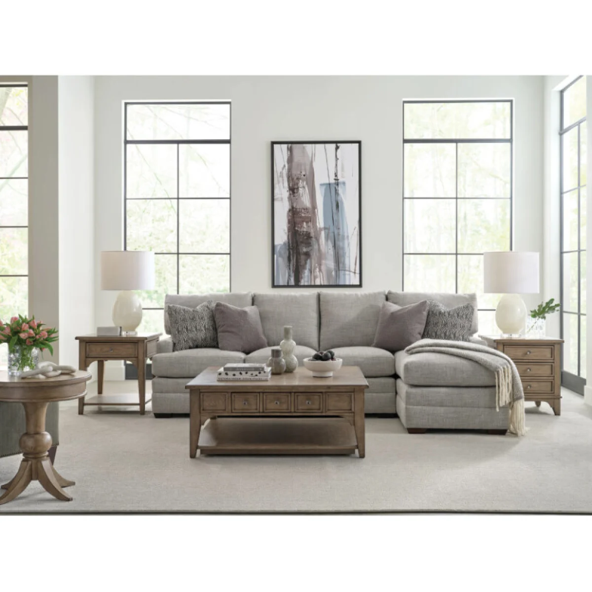 Carmine Beatrix Square Coffee Table Cocktail & Coffee Tables American Drew 4