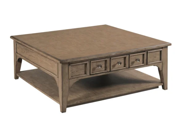 Carmine Beatrix Square Coffee Table Cocktail & Coffee Tables black 4