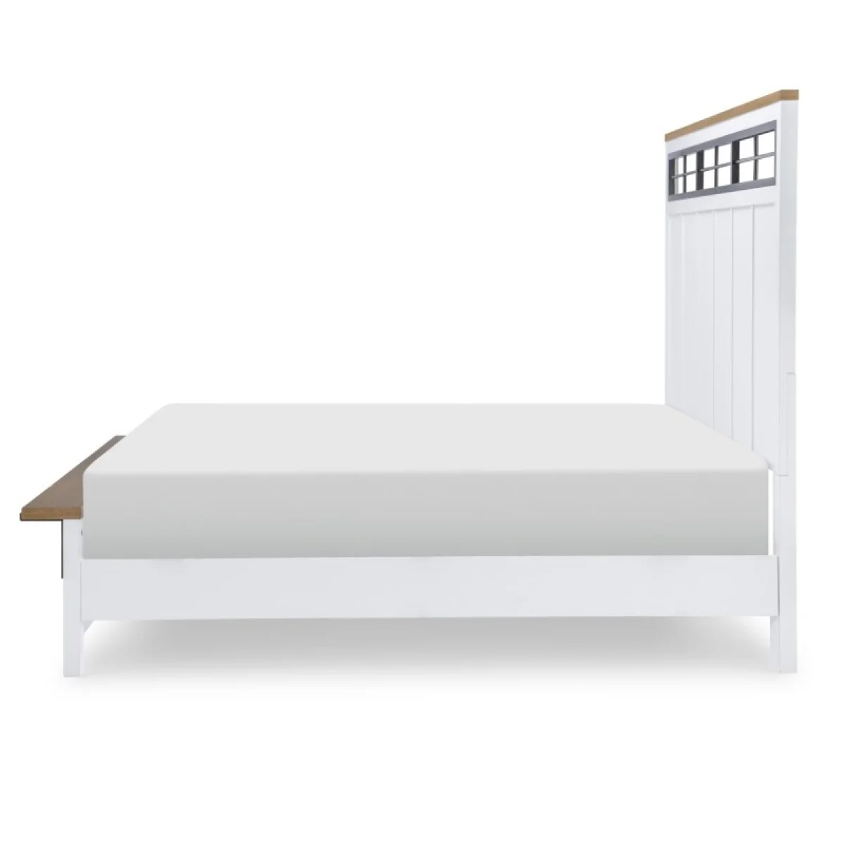 Complete Two Tone Panel Bed King 6/6 Beds Beds 9