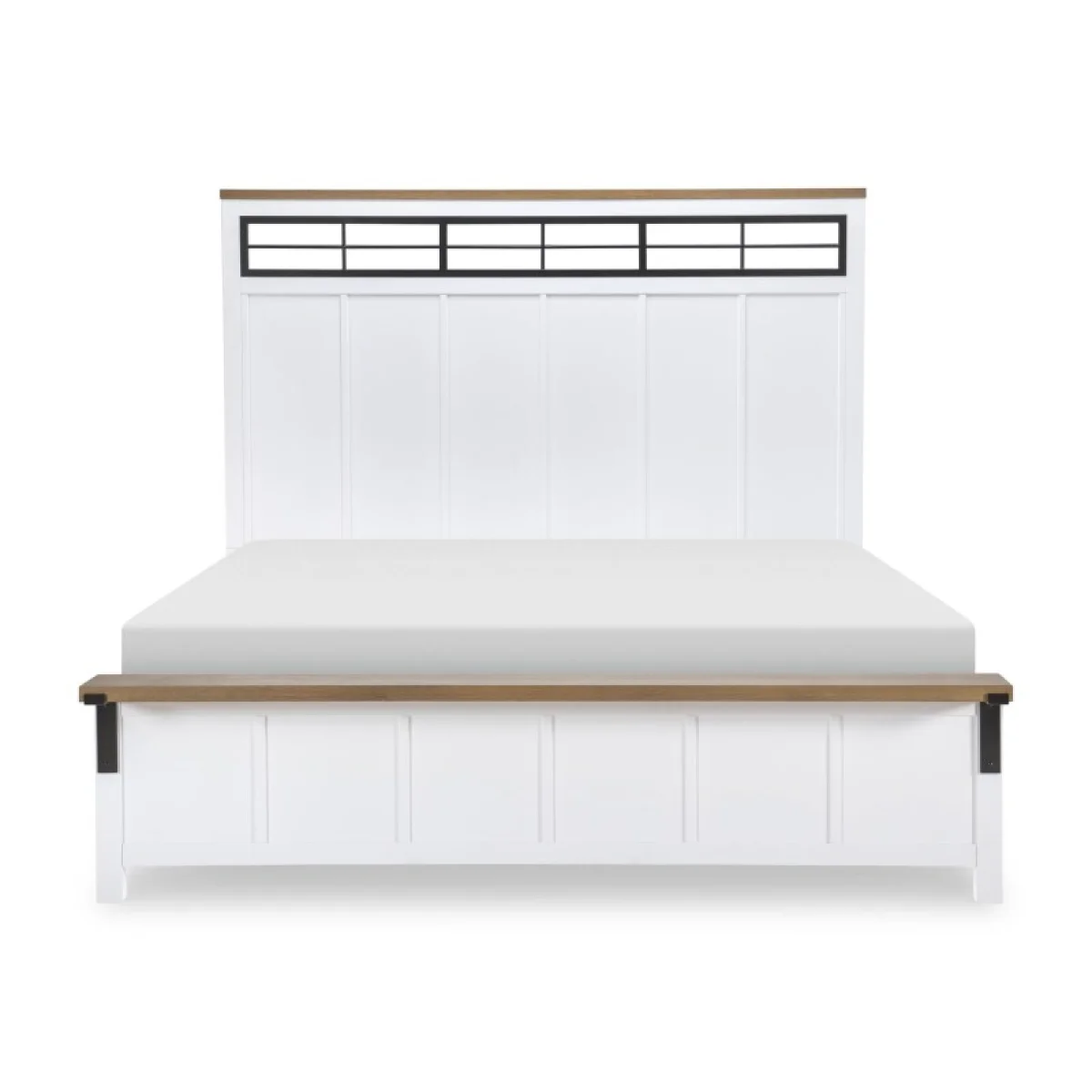Complete Two Tone Panel Bed Ca King 6/0 Beds Beds 6