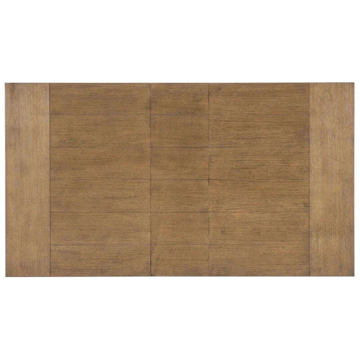 Counter Table W Butterfly Leaf Dining Tables Dark Oak Tops, Natural White Base, Aged Black Accents 8