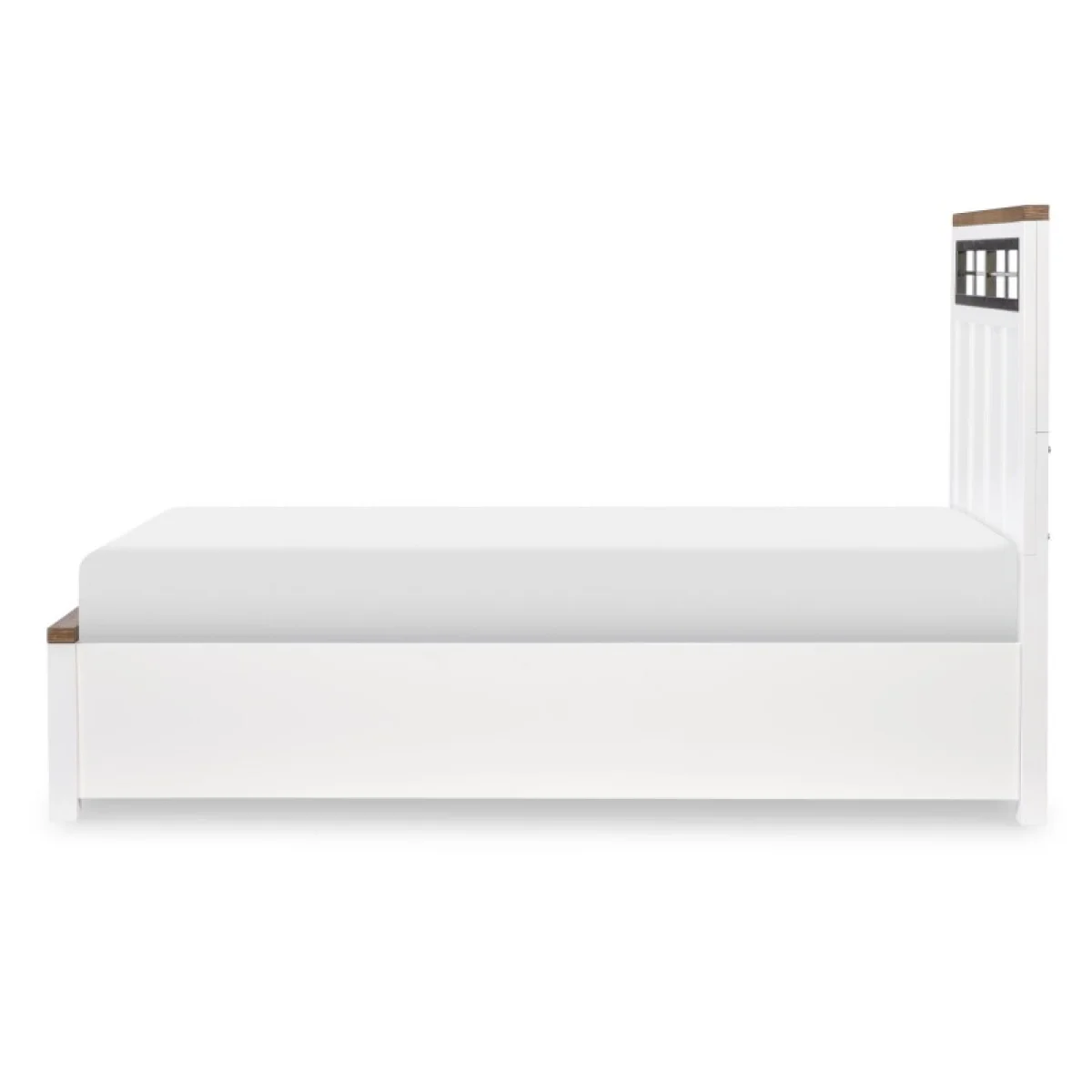Complete Metalwork Panel Bed W. Storage Footboard, Twin 3/3 Youth Beds Legacy Classic Furniture 7