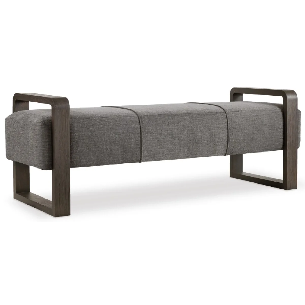 Curata Upholstered Bench Chairs & Benches Brown 4
