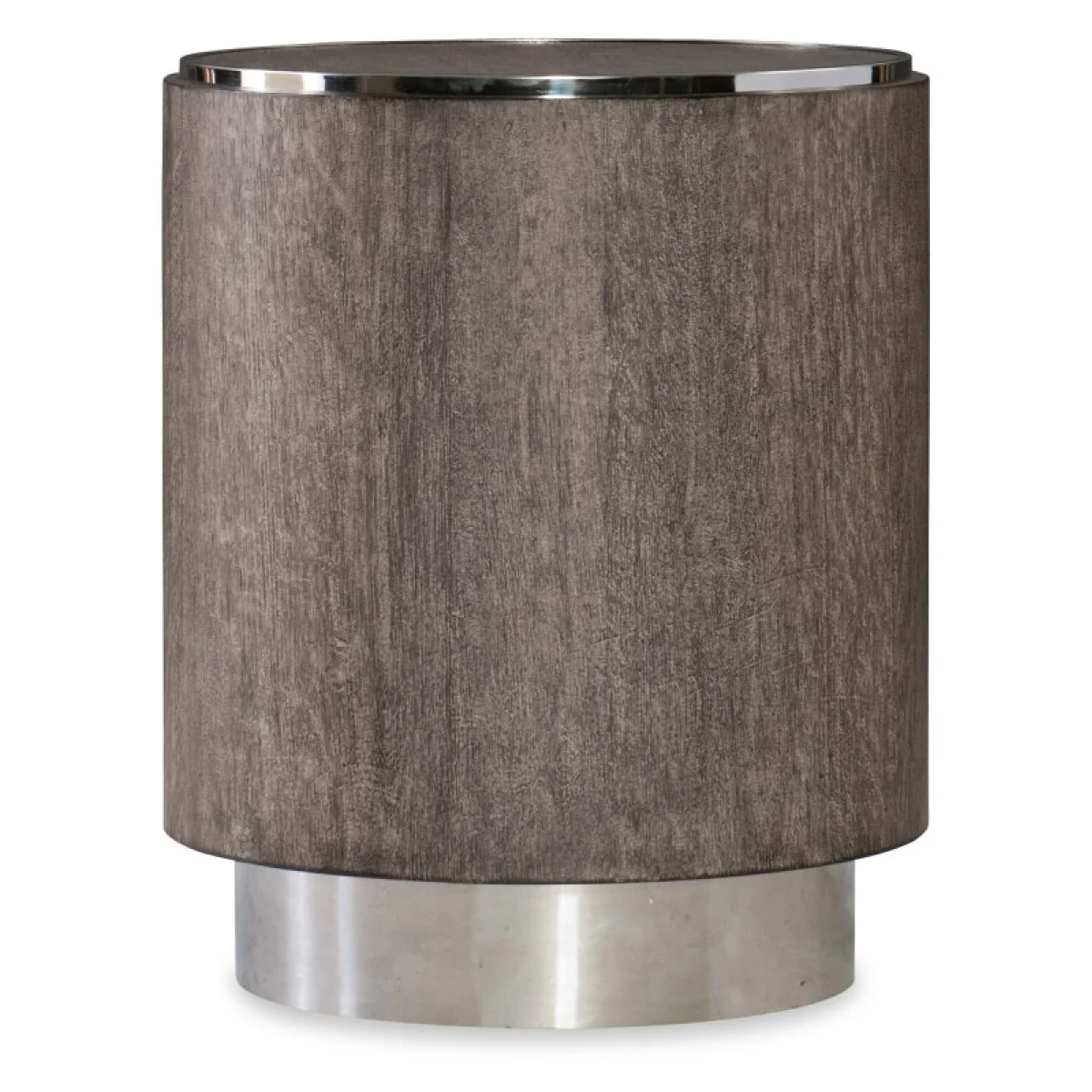Melange Storia Round End Table End tables Brown 4