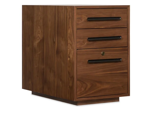 Elon Desk Pedestal Office Storage Brown