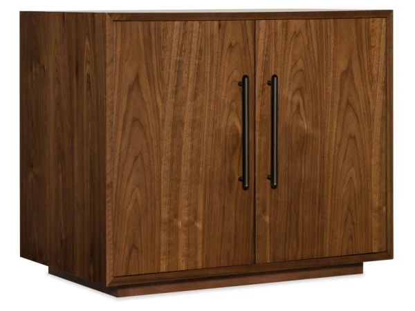 Elon Two-Door Cabinet Office Storage Brown