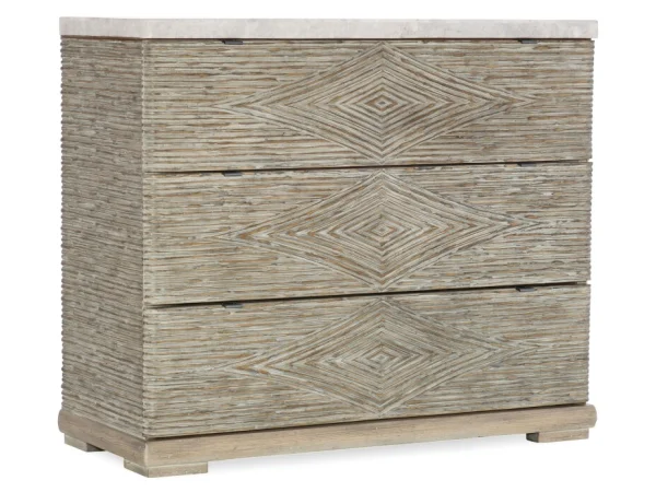 American Life Amani Amani Three-Drawer Accent Chest Accent Furniture Accent Furniture