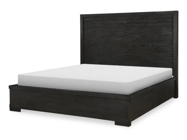Complete Panel Bed Q 5/0 Dark Oak Finish Beds Beds