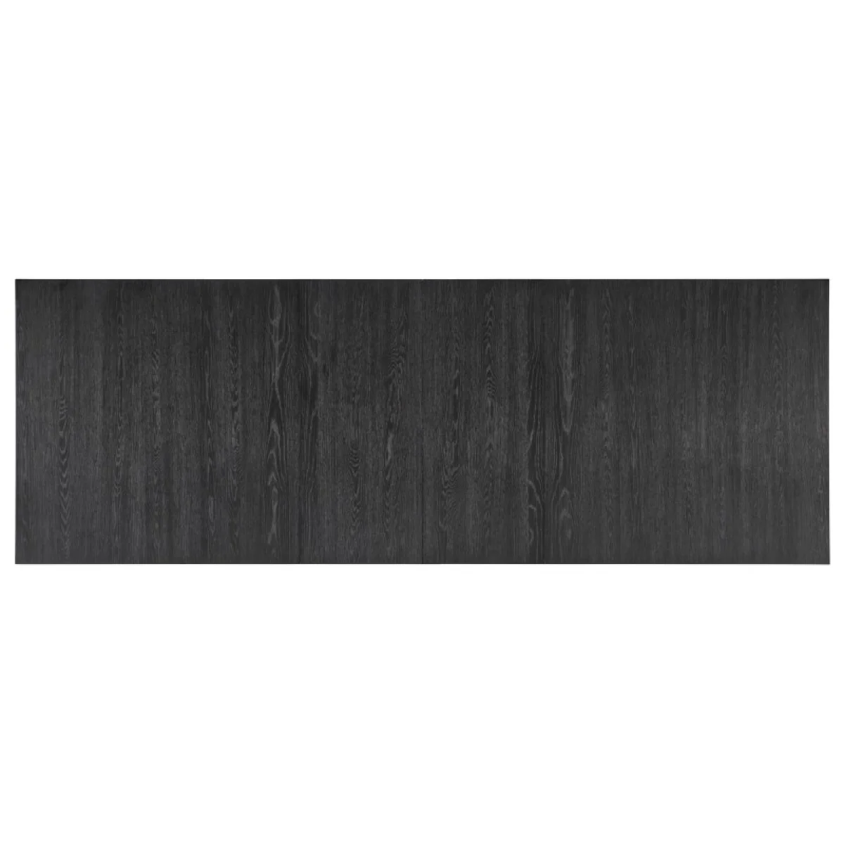 Complete Trestle Table Dark Oak Finish Dining Tables black 8