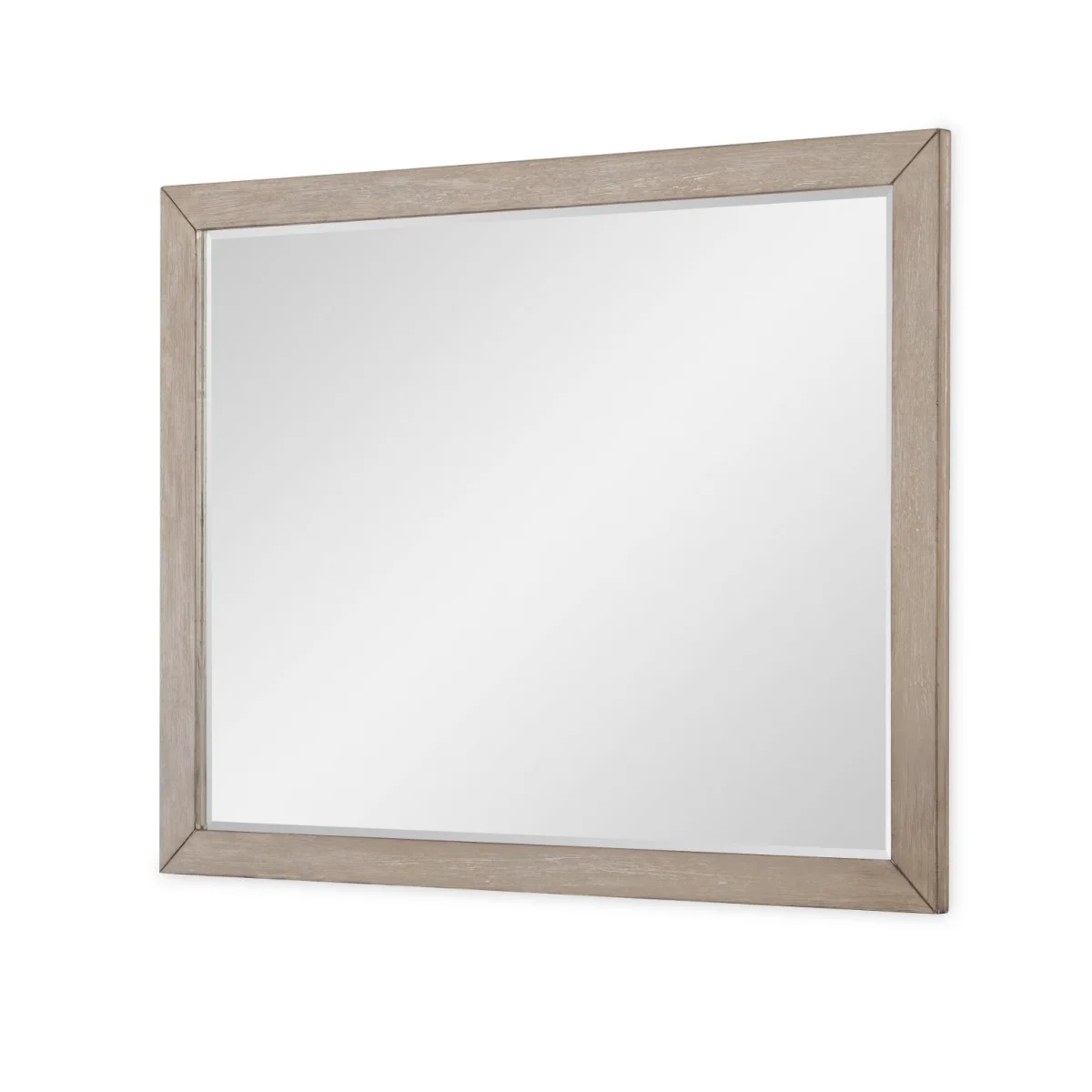 Mirror Light Oak Finish Bedroom Mirrors Brown 4