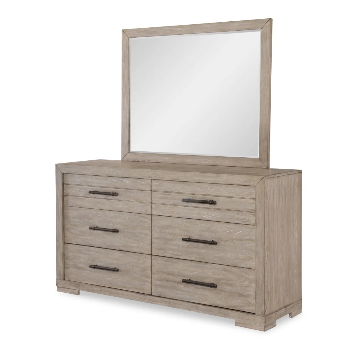 Dresser Light Oak Finish Dressers Brown 6