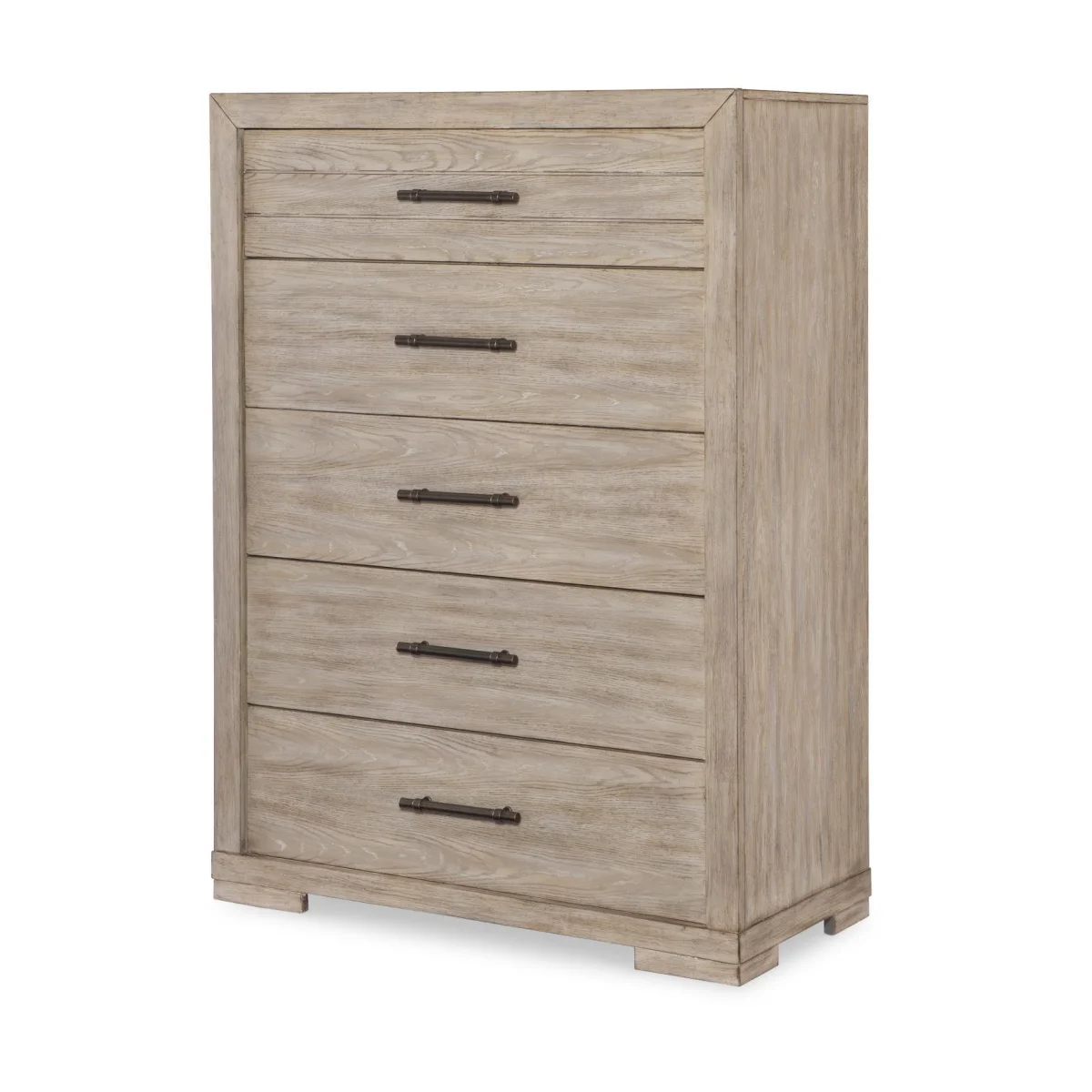 Drawer Chest Light Oak Finish Chests Brown 4