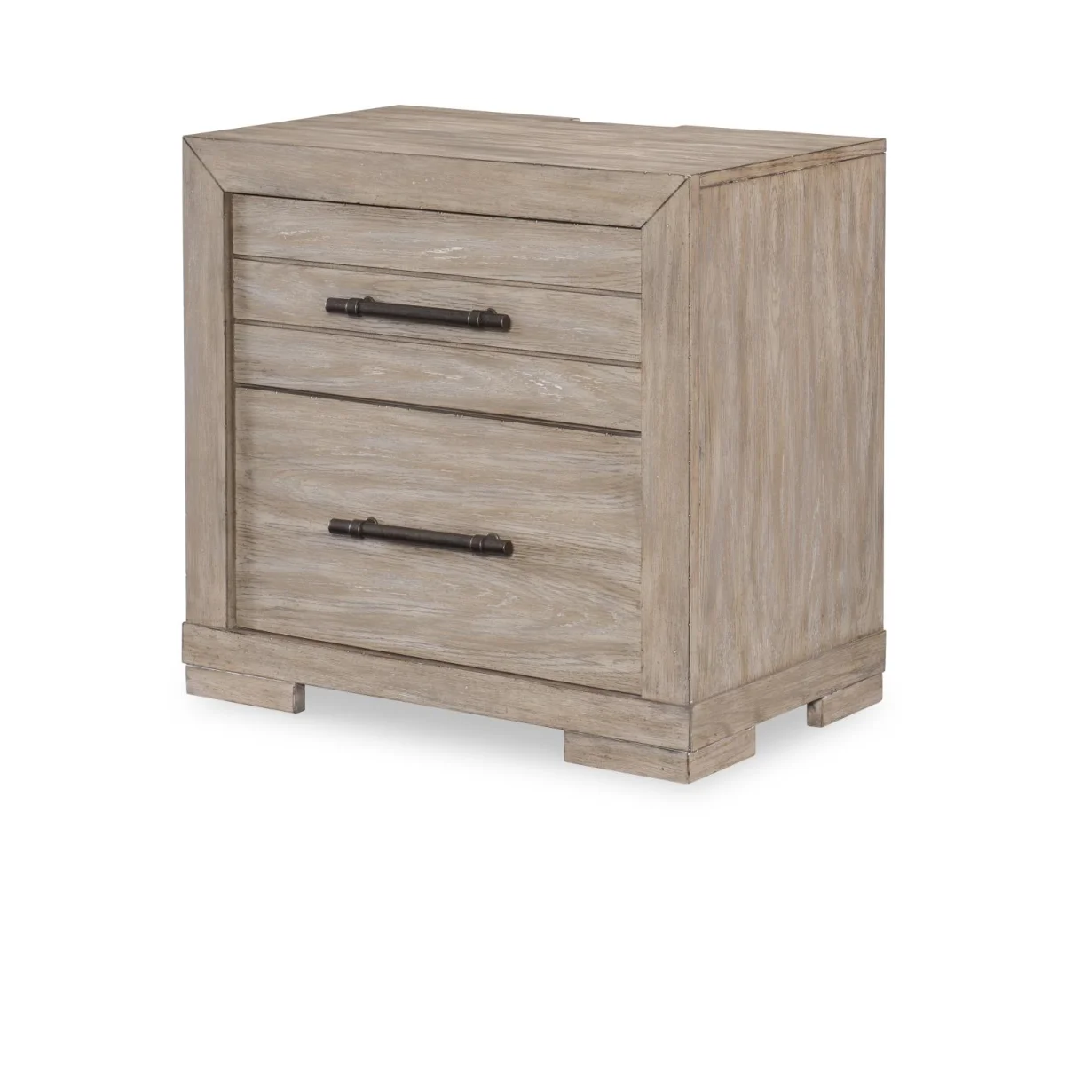 Night Stand Light Oak Finish Nightstands Brown 4