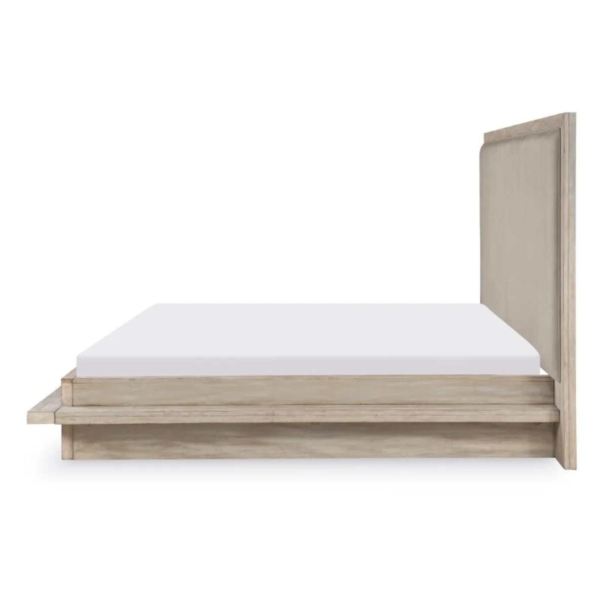 Complete Uph Bed Queen 5/0 Light Oak Finish Beds Beds 7
