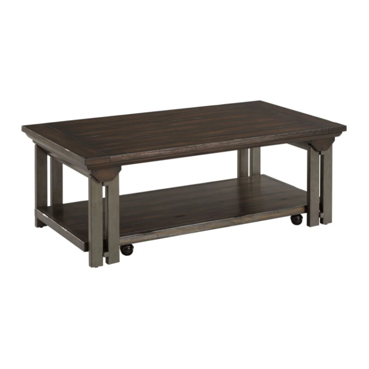 Ketchum-hamilton Rectangular Coffee Table Cocktail & Coffee Tables Brown 4