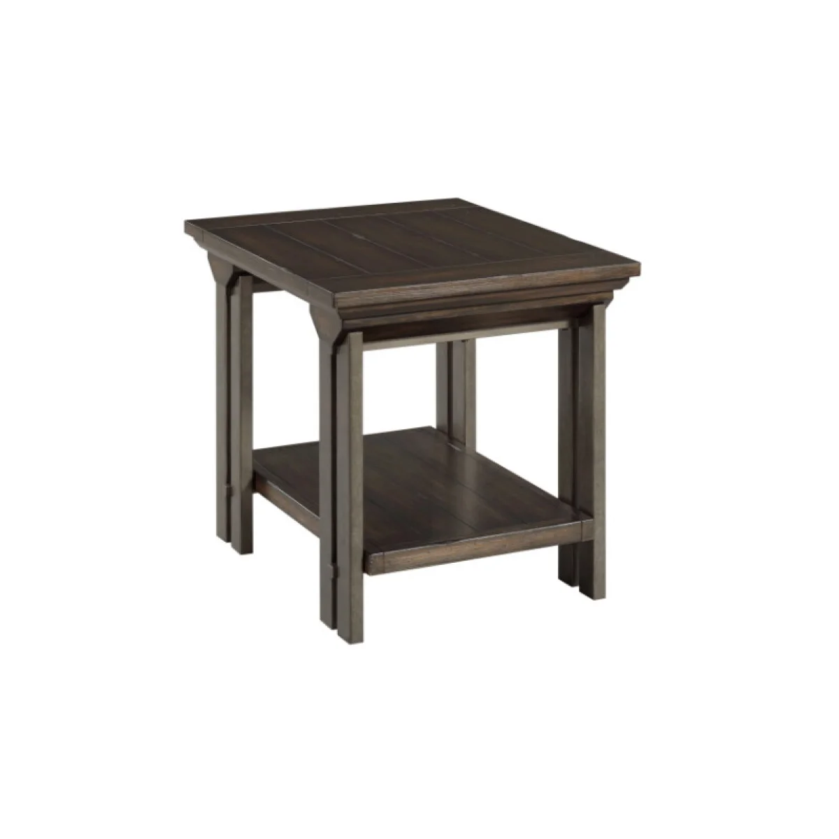 Ketchum-hamilton Rectangular End Table -kd End tables Brown 4