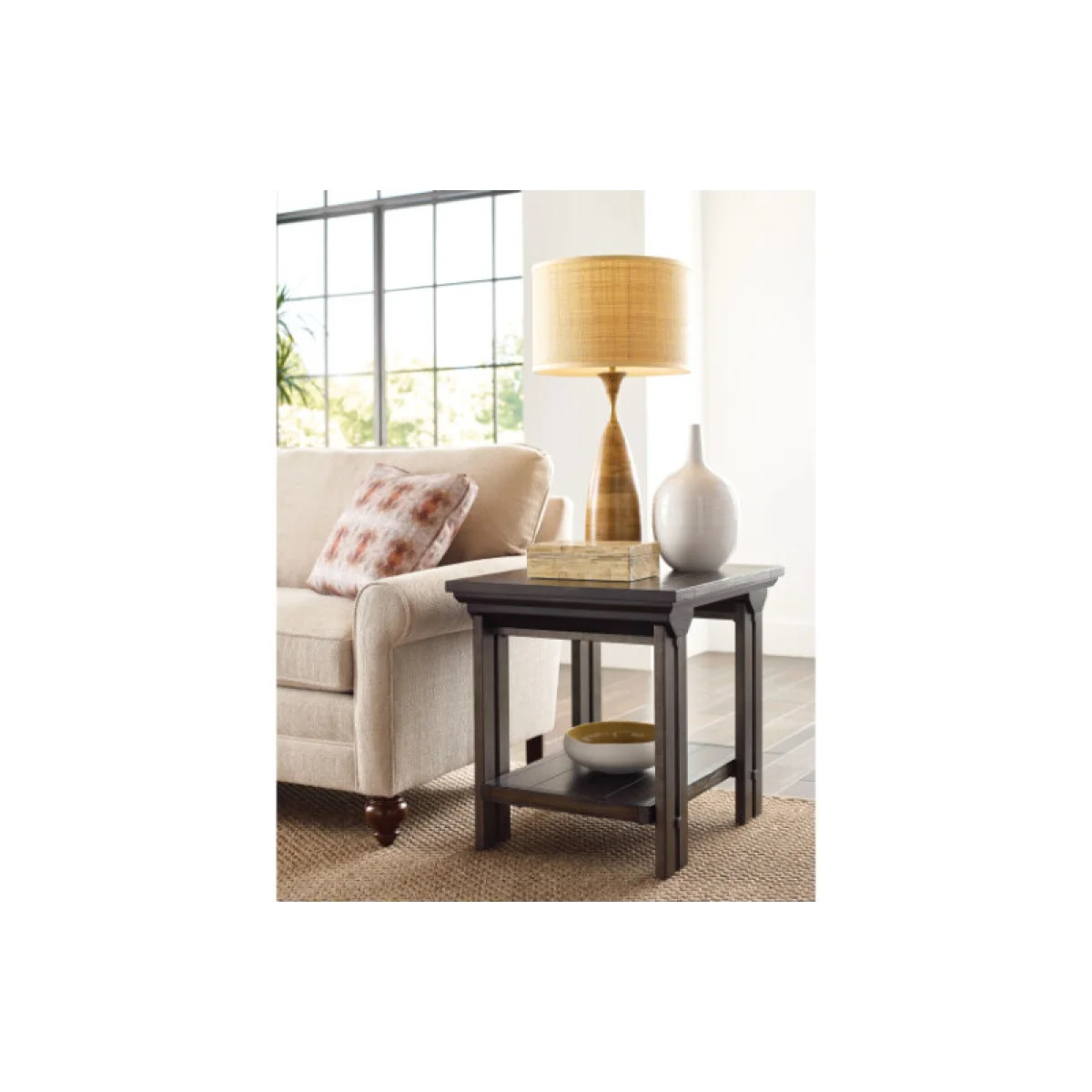 Ketchum-hamilton Rectangular End Table -kd End tables Brown 6