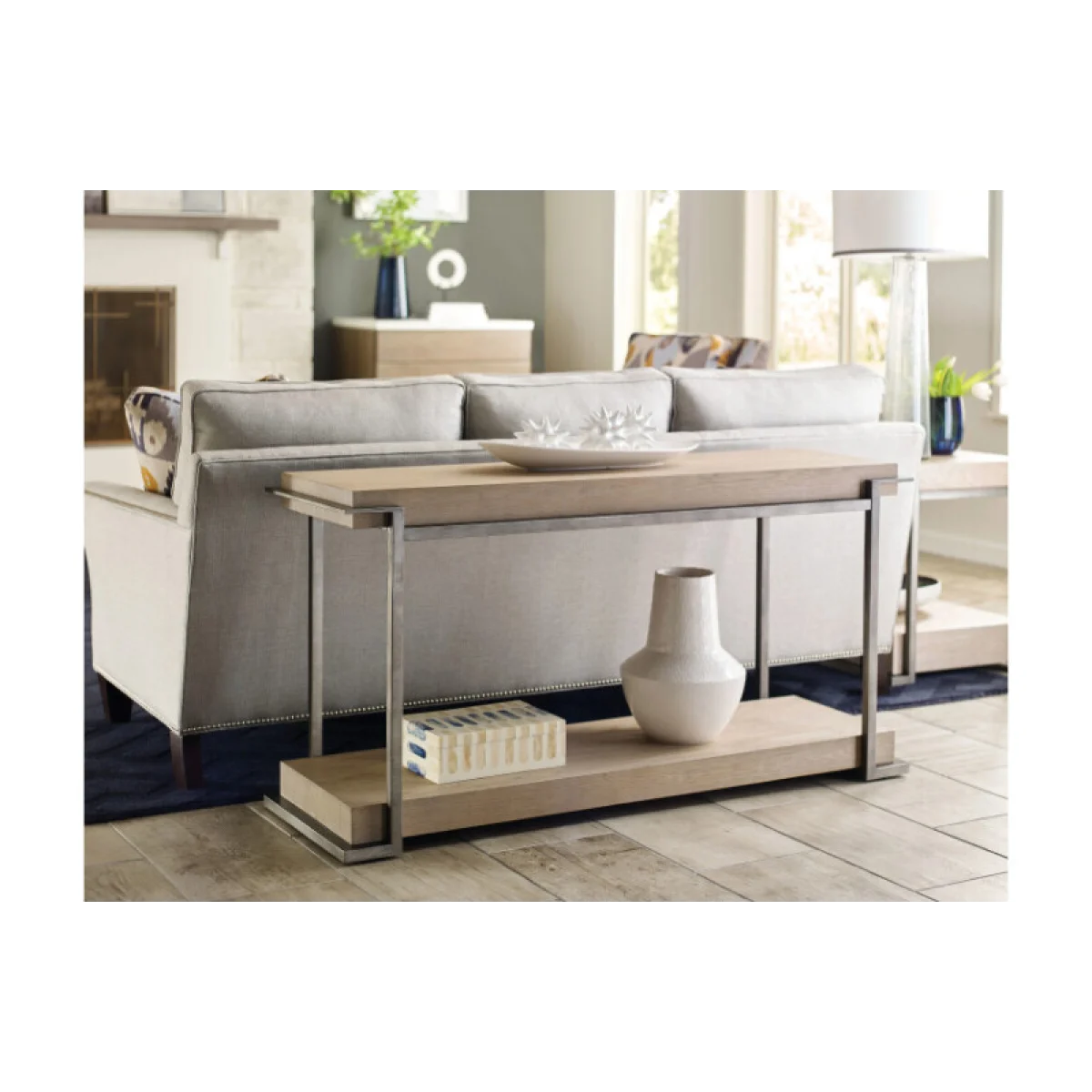 Huron Sofa Table Sofa Tables Brown 6