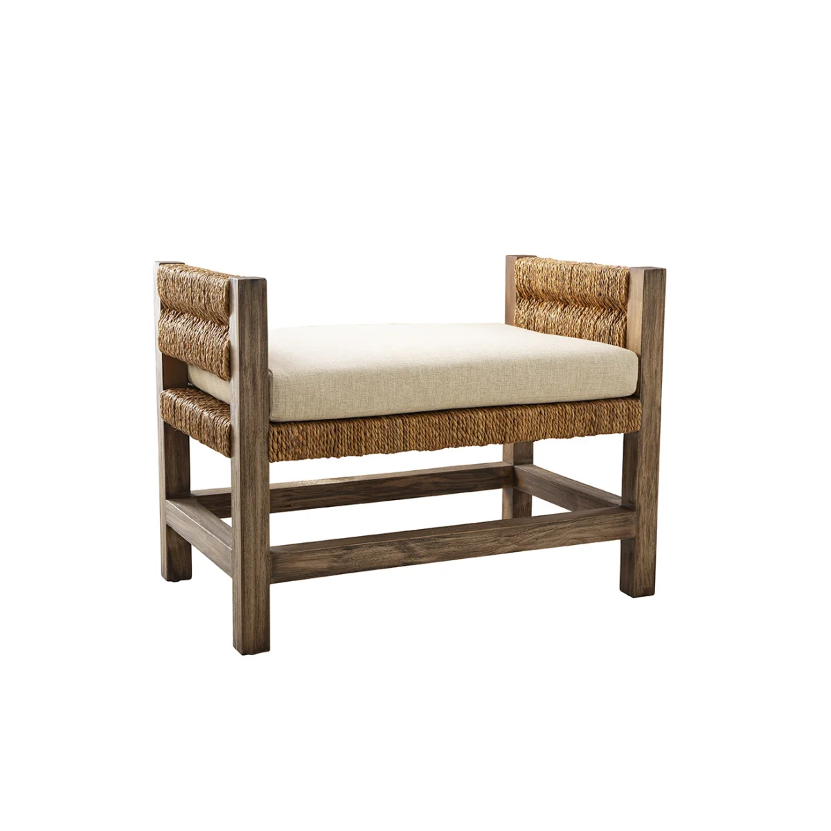 Single Georgia Bench Chairs & Benches Brown 4