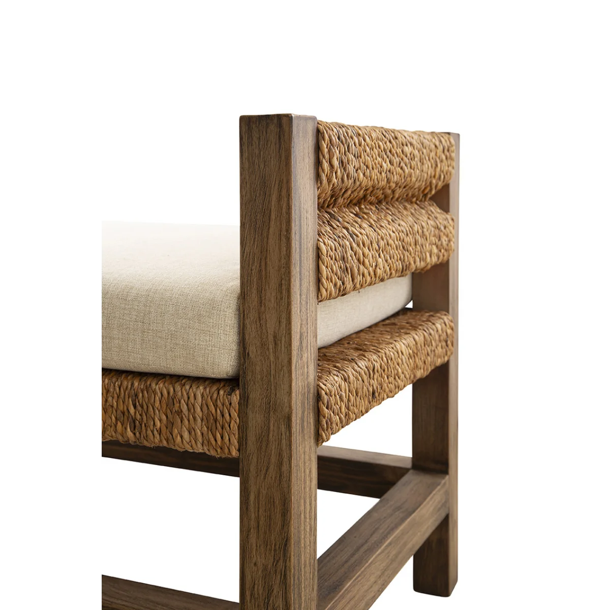 Single Georgia Bench Chairs & Benches Brown 8