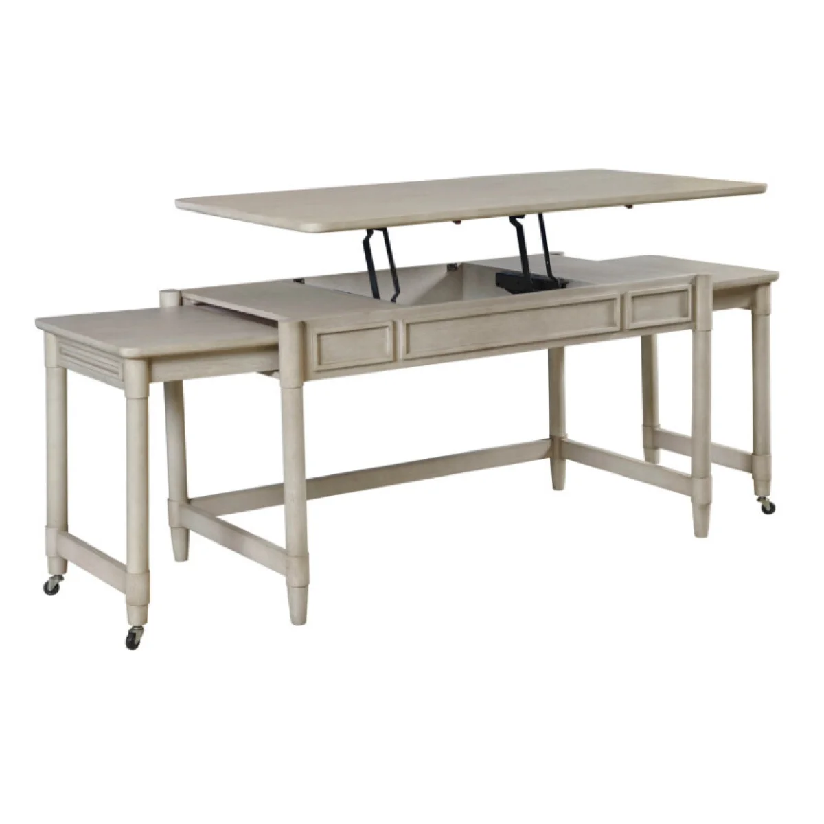 Domaine Lift Top Drafting Desk Desks Cream 4