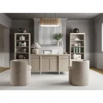 Executive Desk Desks Cream 27